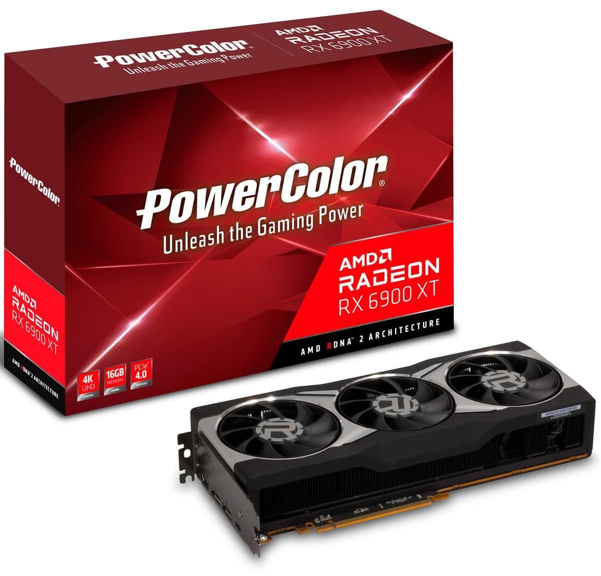 PowerColor AXRX 6900XT 16GBD6-M2DHC Radeon RX 6900 XT 16 GB main image