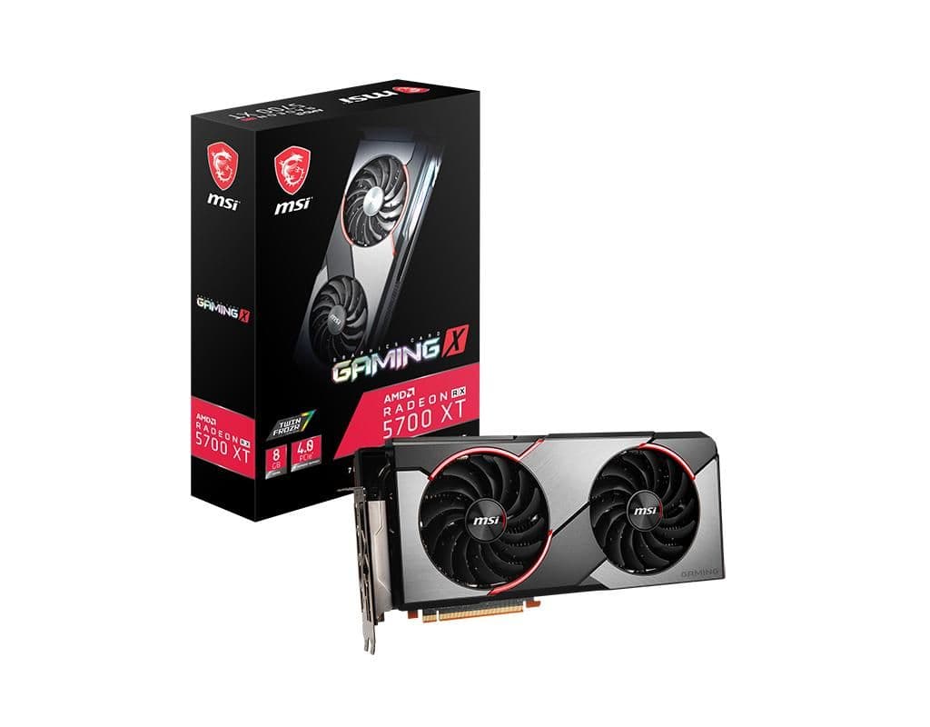 MSI Radeon RX 5700 XT GAMING X 8GB GDDR6 Silver / Black main image