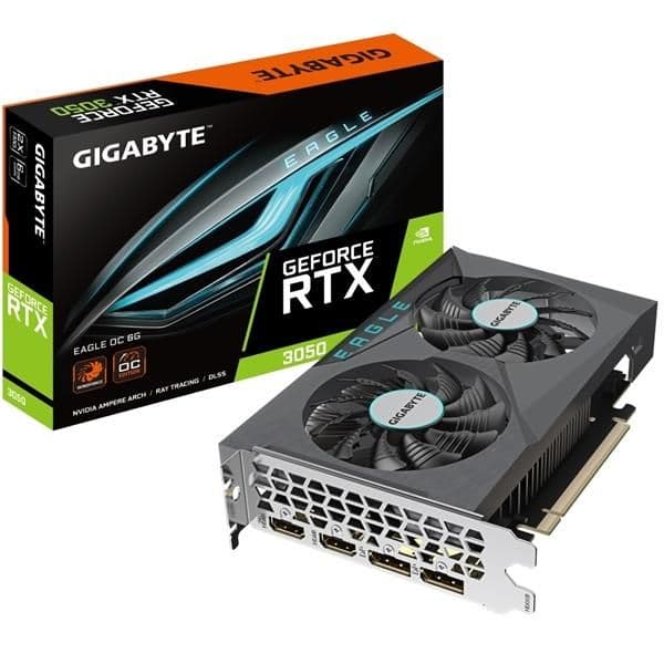 Gigabyte EAGLE OC GeForce RTX 3050 6GB GDDR6 Black main image