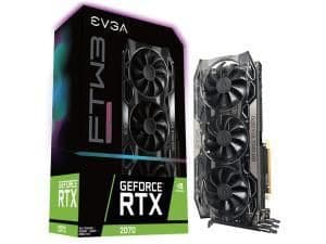 EVGA FTW3 ULTRA GAMING GeForce RTX 2070 8GB GDDR6 Clear / Black main image