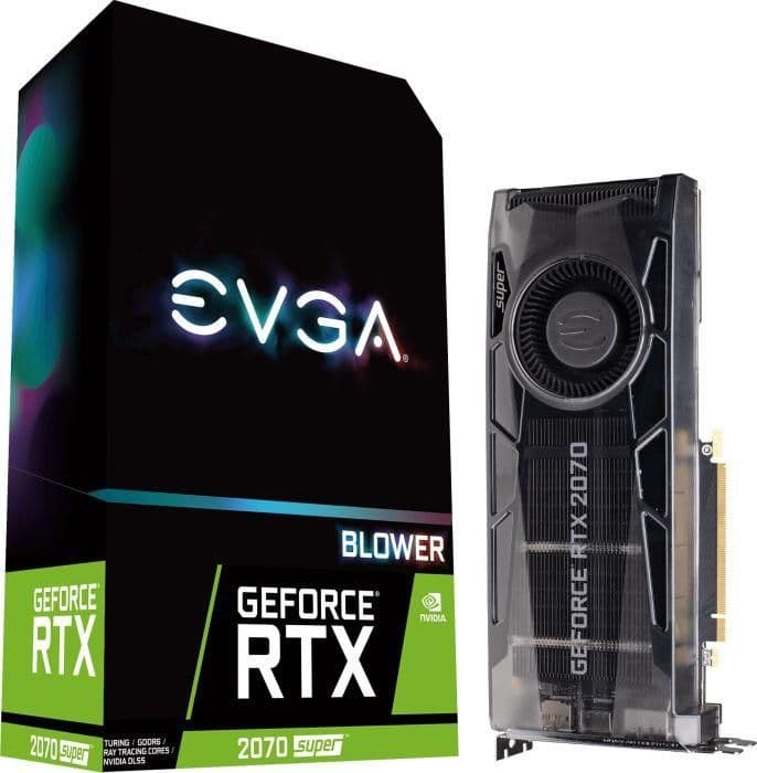 EVGA GeForce RTX 2070 SUPER GAMING 8GB GDDR6 Translucent Black main image