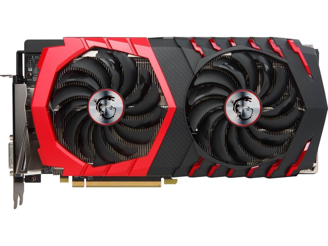 MSI GAMING X+ Radeon RX 580 8GB GDDR5 Black / Red main image