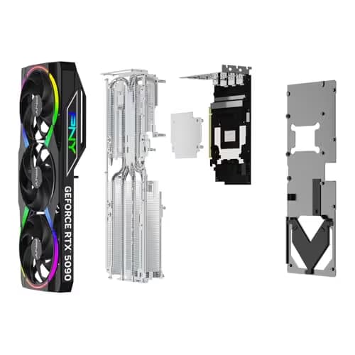 PNY GeForce RTX 5090 32GB ARGB EPIC-X RGB Overclocked Triple Fan GDDR7 image