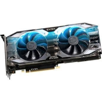 EVGA XC ULTRA GAMING GeForce RTX 2080 SUPER 8GB GDDR6 Transparent / Black image