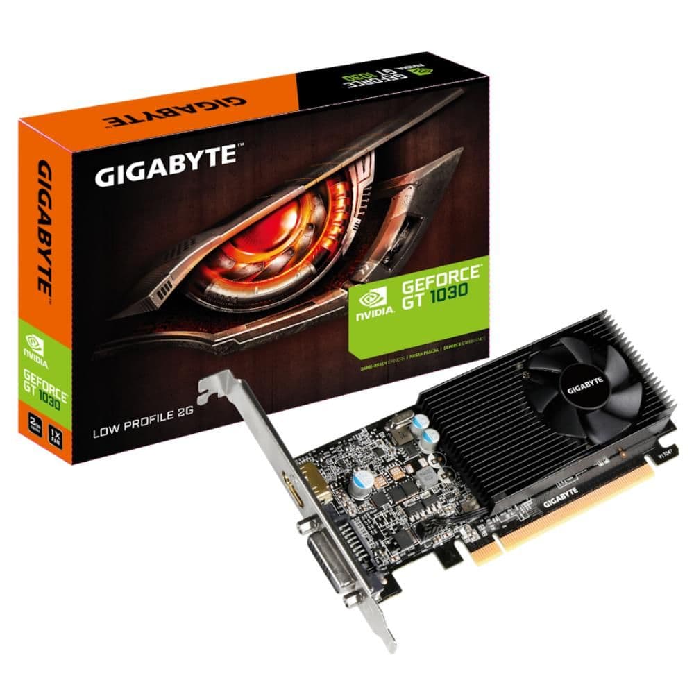 Gigabyte GeForce GT 1030 Black 2GB GDDR5 Black main image