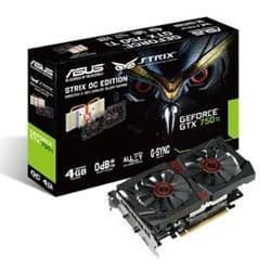 Asus STRIX DC2OC GeForce GTX 750 Ti 4GB GDDR5 Black / Red main image