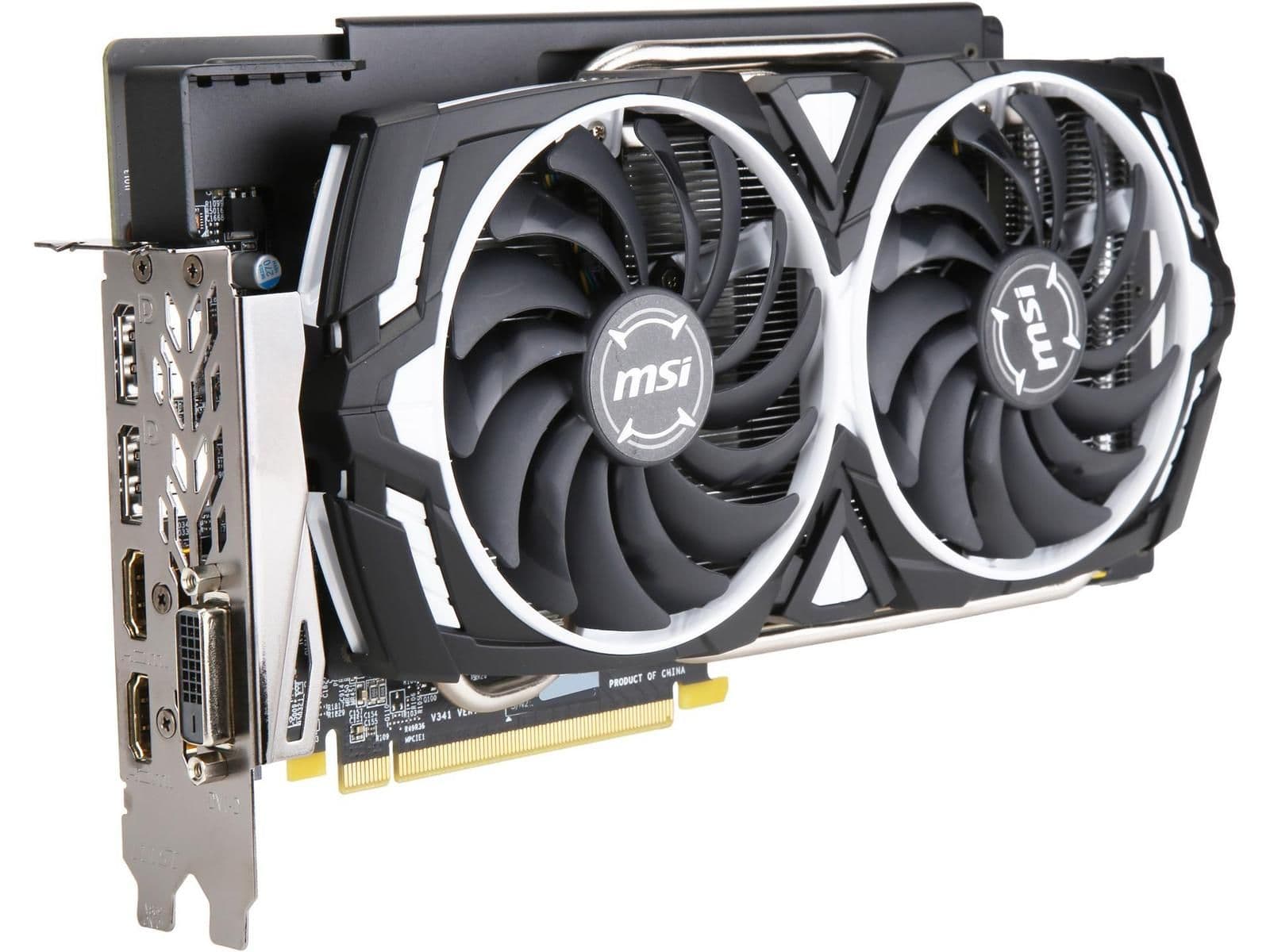 MSI ARMOR OC Radeon RX 590 8GB GDDR5 Black / White main image