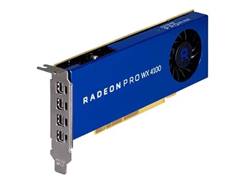 AMD Radeon Pro WX 4100 Blue 4GB GDDR5 PCIe x8 image
