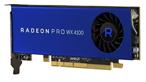AMD Radeon Pro WX 4100 Blue 4GB GDDR5 PCIe x8 image