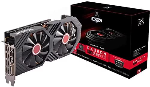 XFX GTS Radeon RX 580 8GB GDDR5 Black / Red image