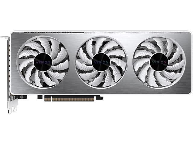 Gigabyte GeForce RTX 3060 VISION OC Rev 2.0 12GB GDDR6 Silver / Black main image