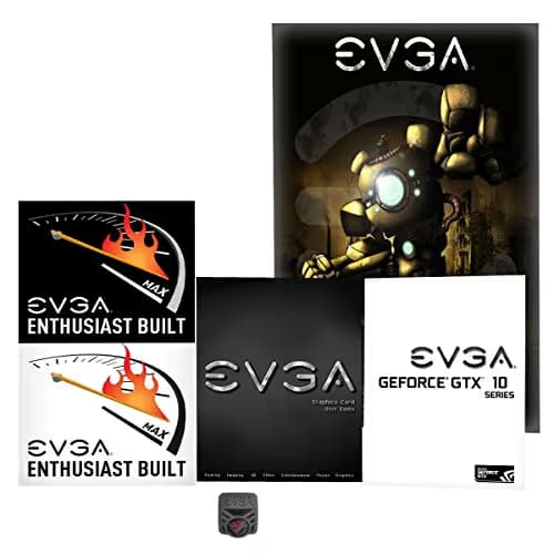 EVGA GeForce GTX 1080 FTW DT GAMING 8GB GDDR5X Black / Gray image