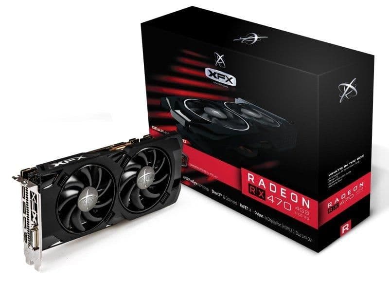 XFX Radeon RX 470 Black 4GB GDDR5 Black main image