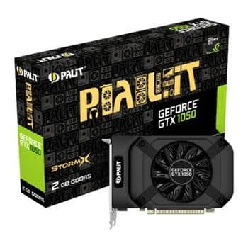 Palit StormX GeForce GTX 1050 2GB GDDR5 Black / White image