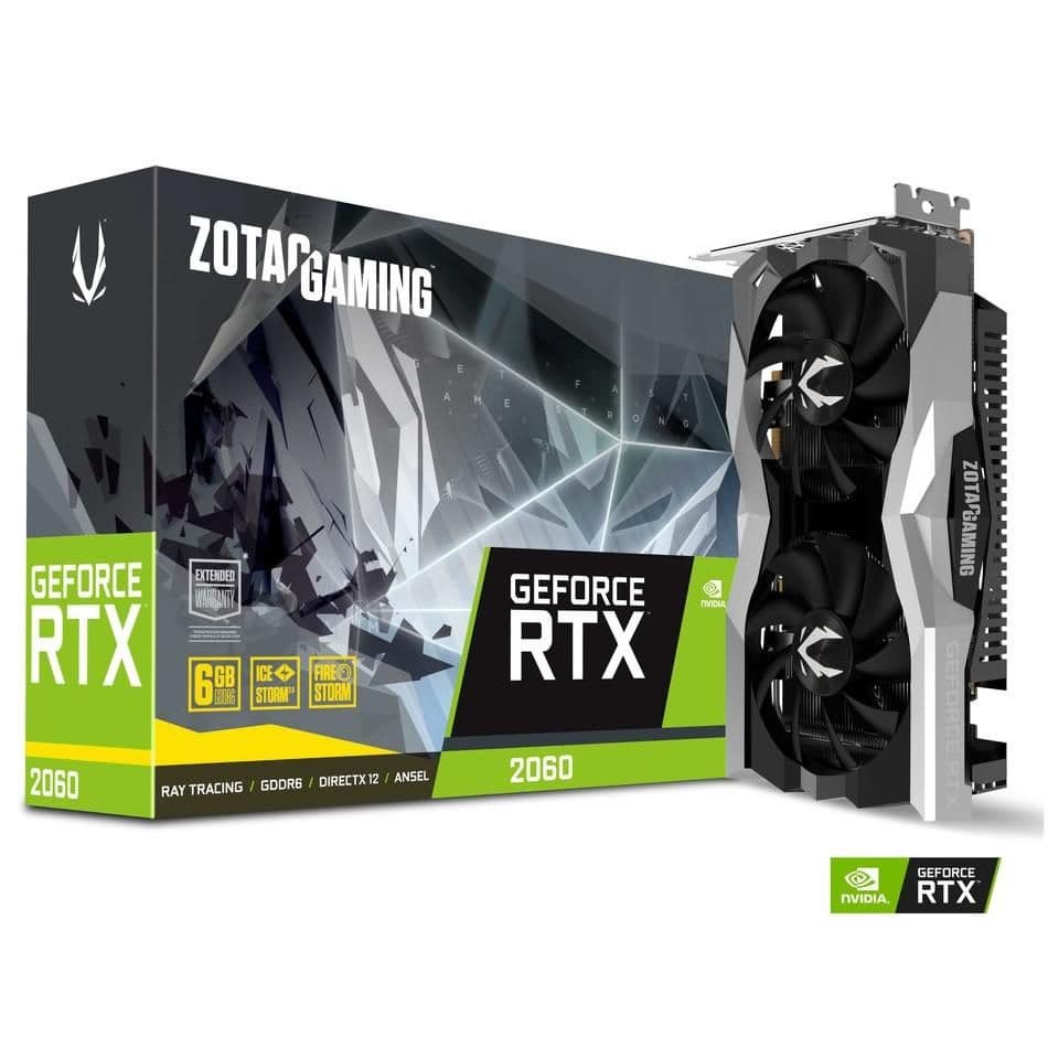 Zotac GAMING GeForce RTX 2060 6GB GDDR6 Silver / Black main image