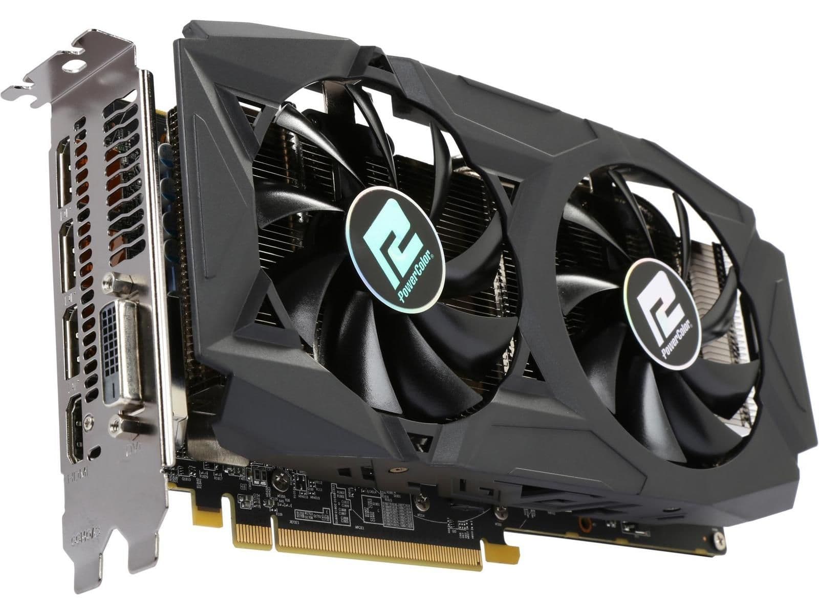 PowerColor Radeon RX 580 AXRX 580 8GBD5-3DHDV2/OC 8GB GDDR5 Black main image