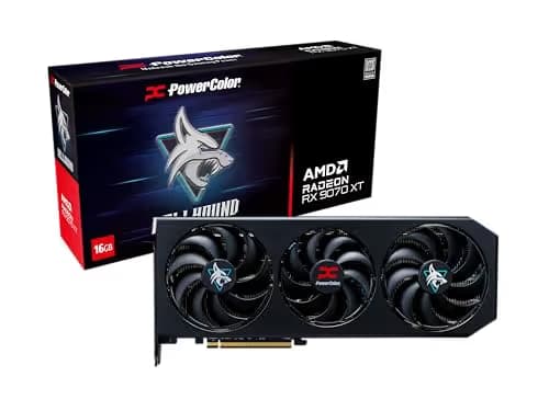 PowerColor Hellhound OC Radeon RX 9070 XT 16GB GDDR6 main image