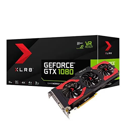 PNY XLR8 GeForce GTX 1080 8GB GDDR5X Black / Red main image