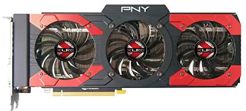 PNY XLR8 GeForce GTX 1080 8GB GDDR5X Black / Red image