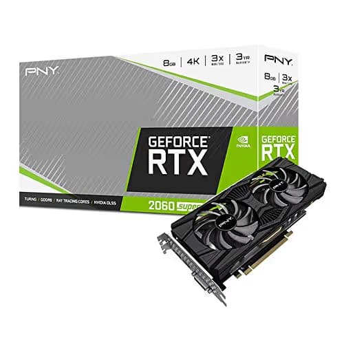 PNY Dual GeForce RTX 2060 SUPER 8GB GDDR6 Black image