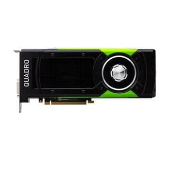PNY VCQP6000-PB Quadro P6000 24GB GDDR5X Black / Green main image