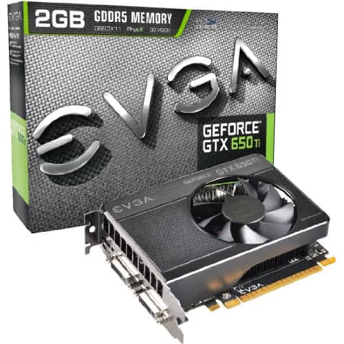 EVGA 02G-P4-3651-KR GeForce GTX 650 Ti 2 GB main image