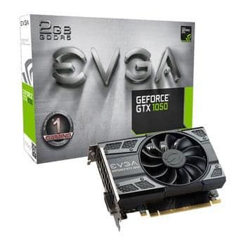 EVGA ACX 2.0 GeForce GTX 1050 2GB GDDR5 Black image