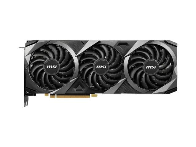 MSI GeForce RTX 3080 12GB LHR VENTUS 3X PLUS 12GB GDDR6X Black / Gray main image