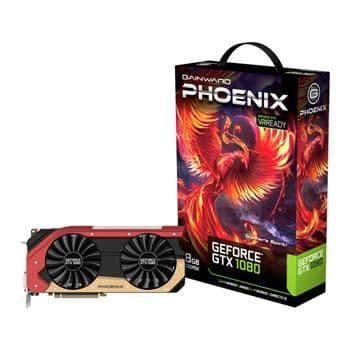 Gainward Phoenix GeForce GTX 1080 8GB GDDR5X Black / Red image
