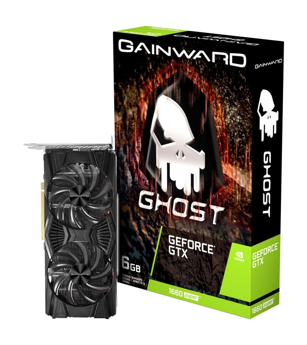 Gainward Ghost GeForce GTX 1660 SUPER 6GB GDDR6 Black main image