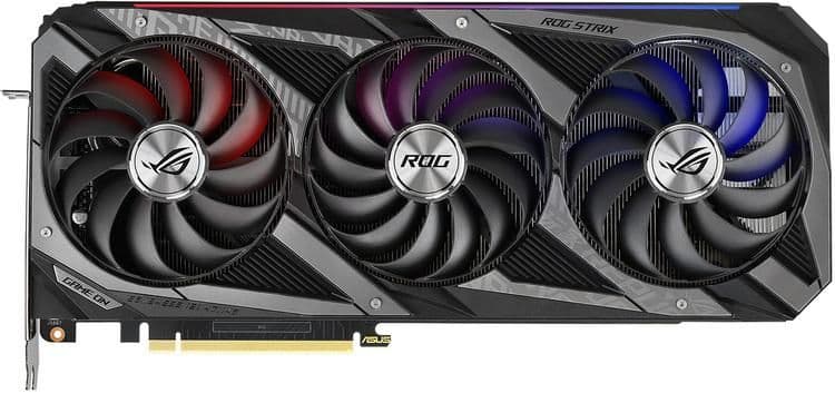 Asus ROG STRIX GAMING OC GeForce RTX 3060 Ti 8GB GDDR6 Black / Gray main image