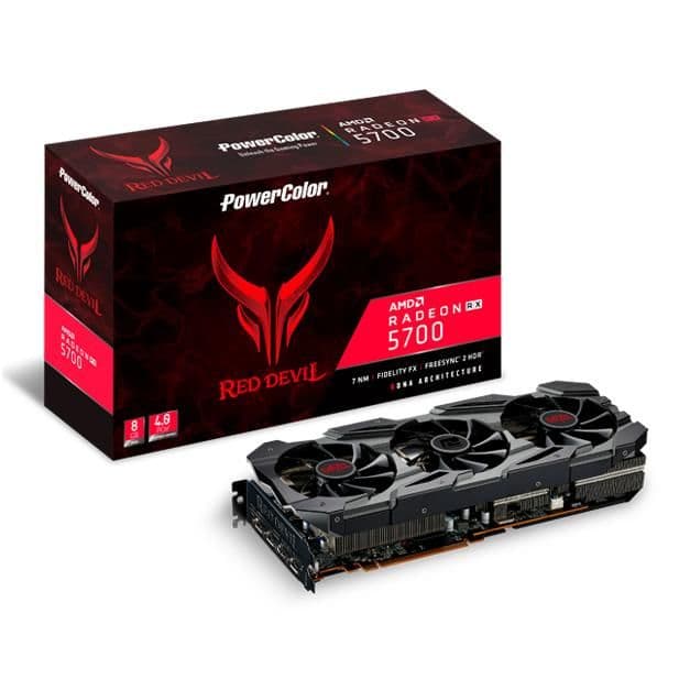 PowerColor Red Devil Radeon RX 5700 8GB GDDR6 Black / Red image