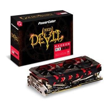 PowerColor Red Devil Golden Sample Radeon RX 580 8GB GDDR5 Black / Red image
