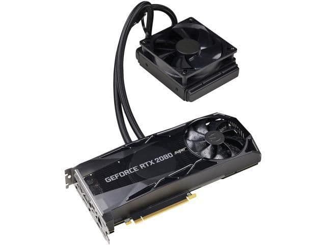 EVGA XC HYBRID GAMING GeForce RTX 2080 SUPER 8GB GDDR6 Transparent / Black main image
