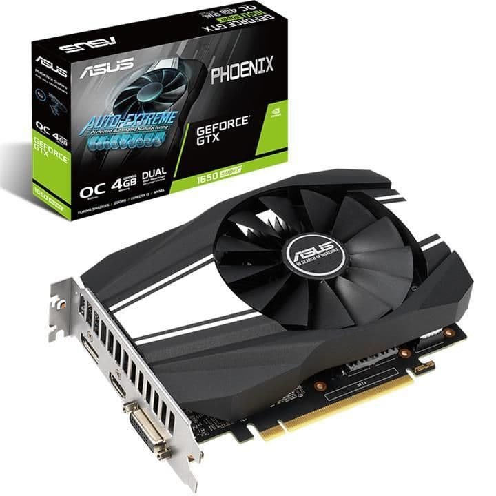 Asus Phoenix OC GeForce GTX 1650 SUPER 4GB GDDR6 Black / White main image