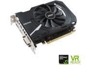 MSI GeForce GTX 1050 Ti AERO ITX 4GB GDDR5 Black / White main image