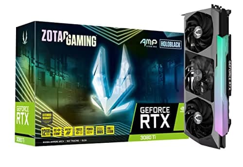 Zotac AMP Extreme Holo GeForce RTX 3080 Ti 12GB GDDR6X Black main image