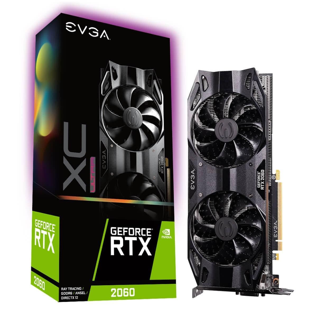 EVGA GeForce RTX 2060 XC ULTRA GAMING 6GB GDDR6 Black main image