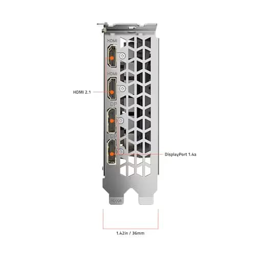 Gigabyte WINDFORCE OC GeForce RTX 3050 6GB GDDR6 Black / Gray image