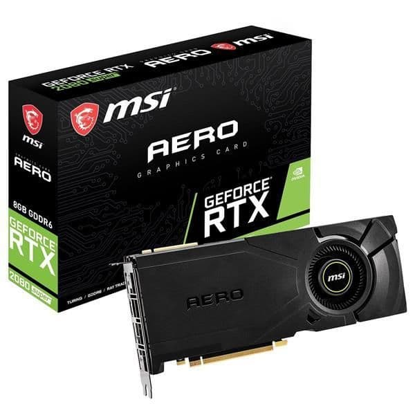 MSI AERO GeForce RTX 2080 SUPER 8GB GDDR6 Black main image