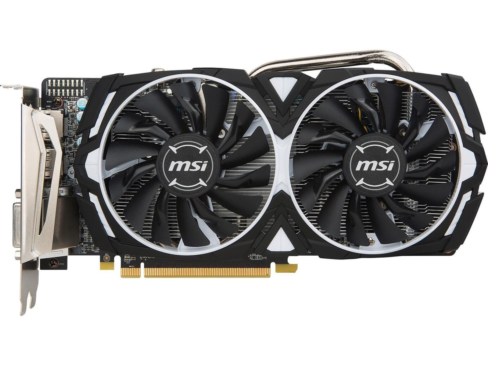 MSI ARMOR Radeon RX 570 8GB GDDR5 Black / White image