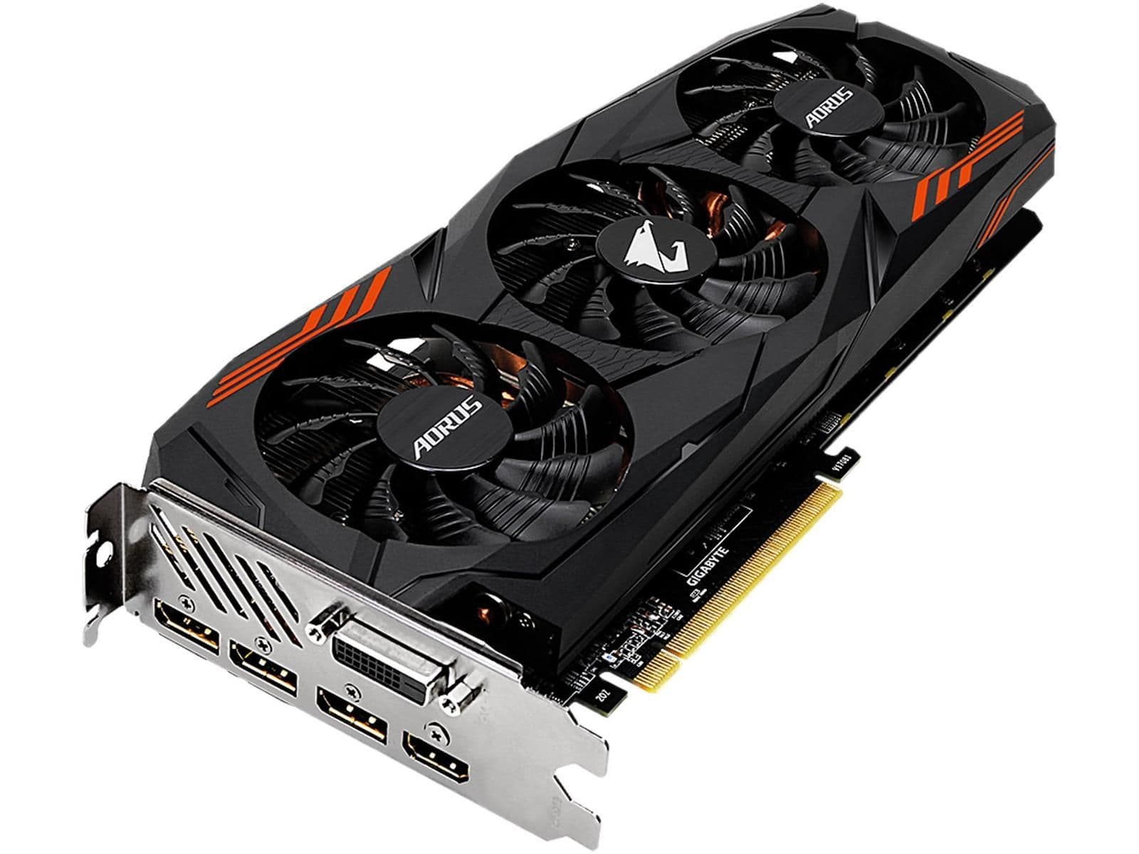 Gigabyte GeForce GTX 1070 Ti AORUS 8GB GDDR5 Black / Orange image