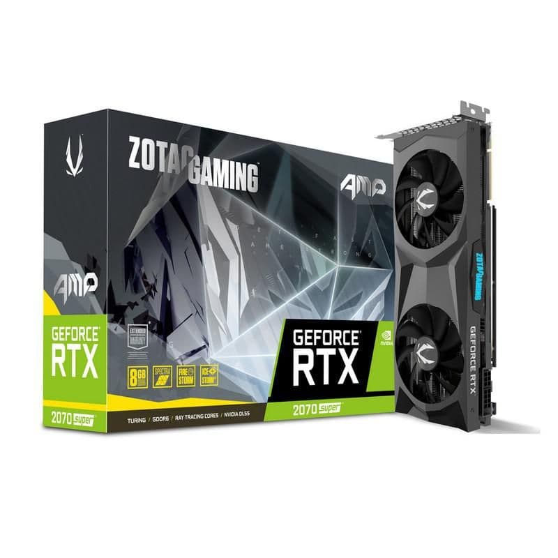Zotac GAMING AMP GeForce RTX 2070 SUPER 8GB GDDR6 Black main image