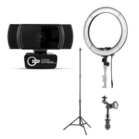 Green Extreme T200 + Live Streaming Bundle 1080p Webcam image