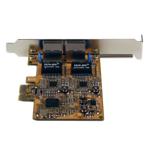 StarTech ST1000SPEXD3 2 x Gigabit Ethernet PCIe x1 image