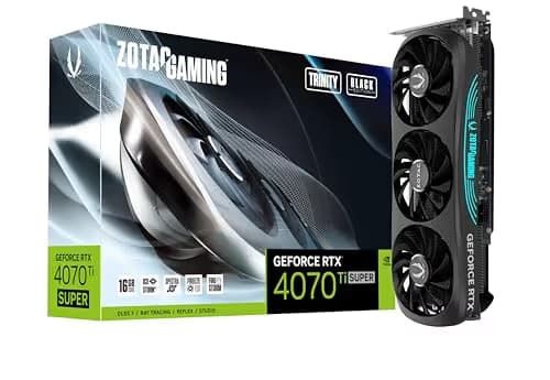 Zotac GAMING Trinity GeForce RTX 4070 Ti SUPER 16GB GDDR6X Black main image