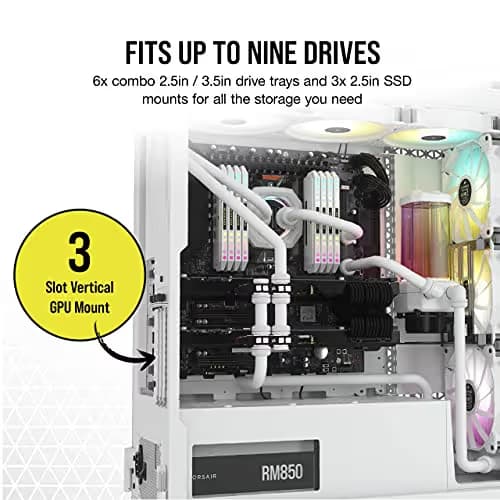 Corsair iCUE 7000X RGB ATX Full Tower White Tempered Glass image