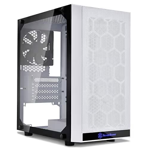 Silverstone PS15 Micro ATX Mid Tower White with Tempered Glass Side Panel and USB 3.2 Gen 1 Type-A Front Panel main image