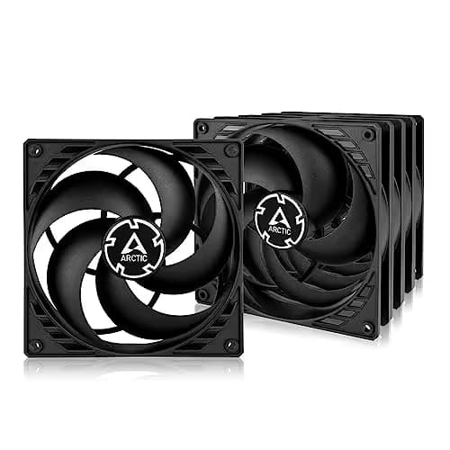ARCTIC P14 140mm Black PWM PST Pack of 5 image
