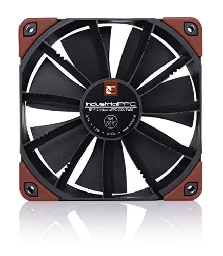 Noctua F12 industrialPPC-2000 120mm Brown / Black PWM image